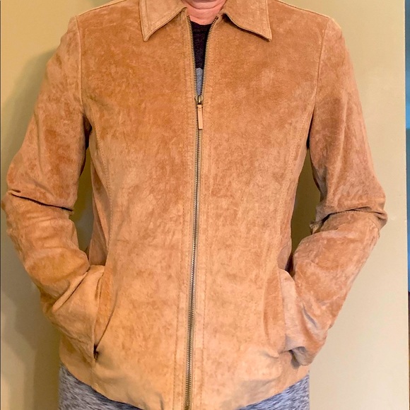 Liz Claiborne Suede Jacket - Picture 1 of 13